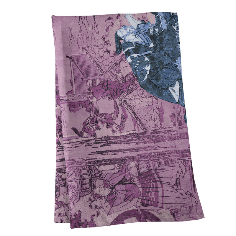 Tea Towel Kitchen Towel, Cotton Twill, Dark Pink
