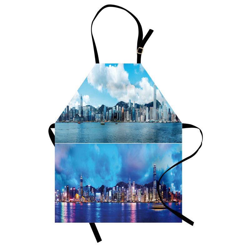 No Pattern Bib Apron