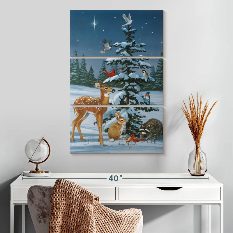 Lelend Christmas Gathering, H 32 po x l 20 po