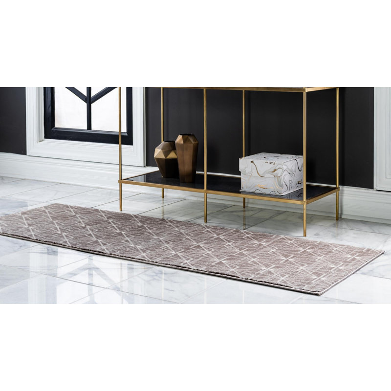 Delinah Geometric Indoor Rug, Runner 2'7" x 8'
