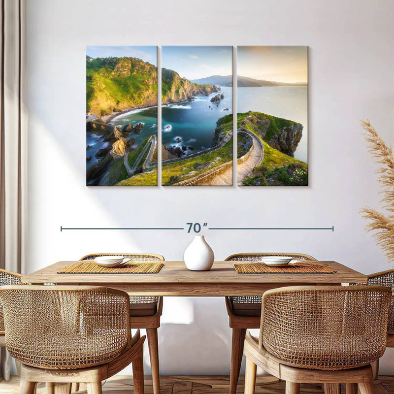 Alvord Gaztelugatxe Stairs, H 36 po x l 57 po