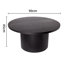 Pedestal Wood Round Coffee Table-317137600-317137605