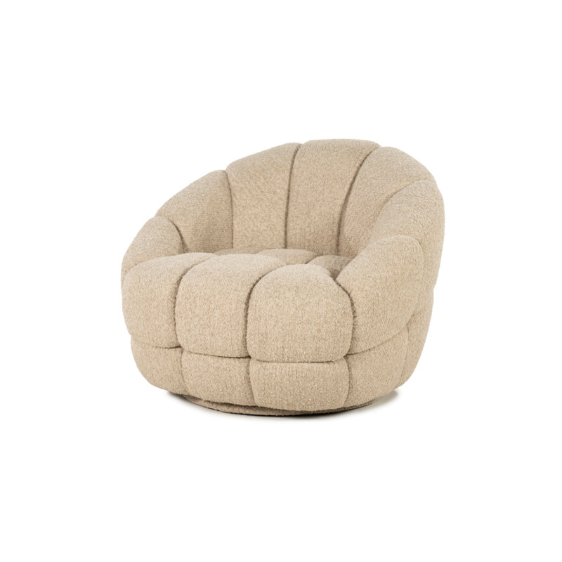 Fauteuil d'appoint Tina, Beige