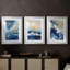 ABSTRACT Series CDV - Impression sur mesure encadrée de qualité supérieure - 3 pièces-963431600-963431607