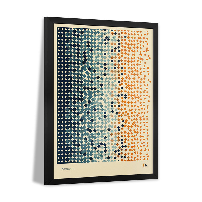 Entropy Premium Framed Poster by 2046 Design, 32" H x 24" W