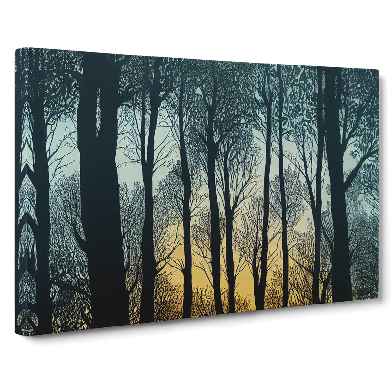 Eccentric Forest - Wrapped Canvas, 35cm H x 50cm W x 3cm D