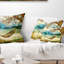 Coussin lombaire en toile de couchage imprimé digital art landscape