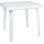 Rochell Square Outdoor Dining Table With Umbrella Hole , 31'' in. W 31'' in. D