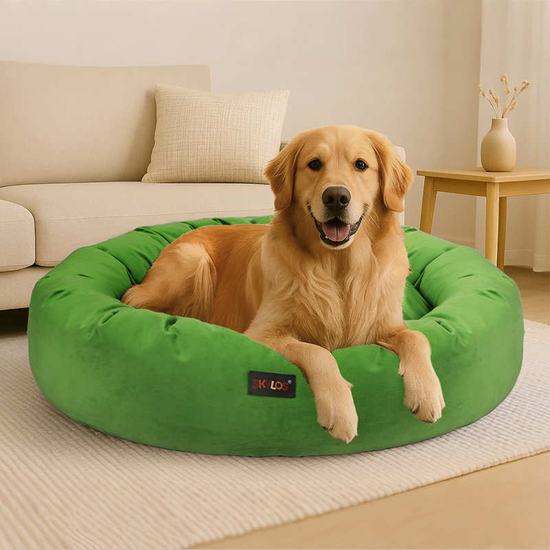 Cotton Pet Bed, 27cm x 85cm W x 85cm D