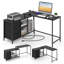 Bureau d'ordinateur en L 55 po Marayah-468465208