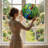 7.8"H Parrot Jungle Stained Glass Window Panel-363044773