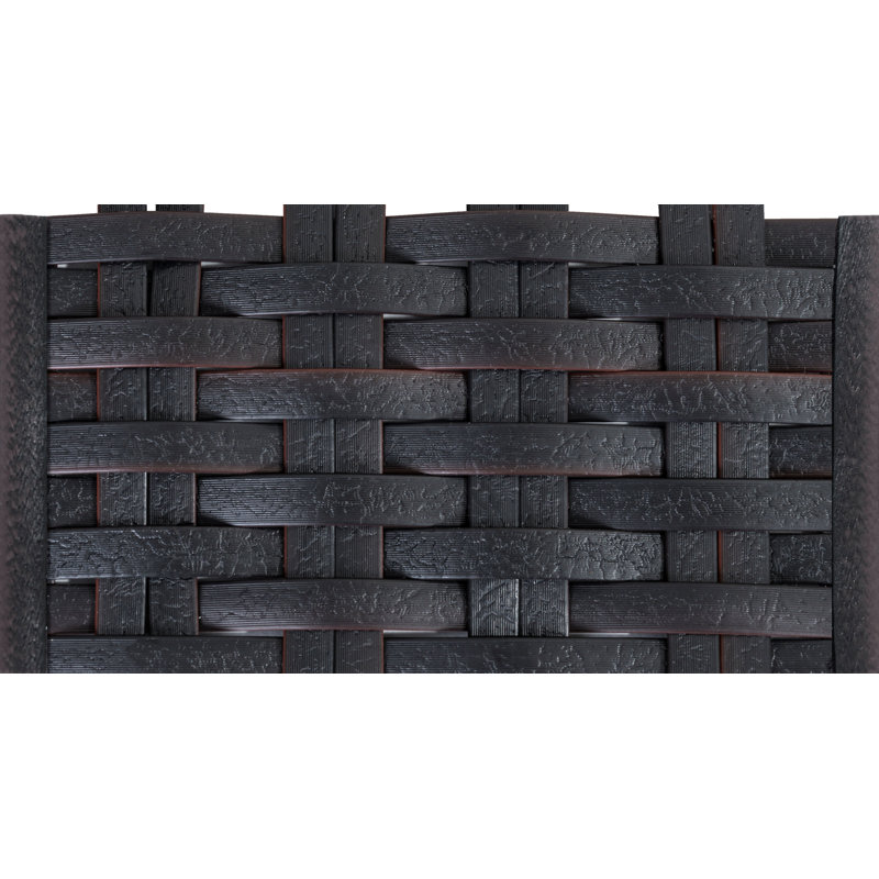 Florence Woven Ottoman, Desert Bronze, Chestnut Wicker