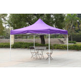 10 Ft. W x 10 Ft. D Steel Pop-Up Canopy