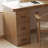 Brown Rectangular Solid Wood desks-107394707-107394708