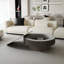 Rond Kirsty avec rangement rabattable et base robuste-896039291