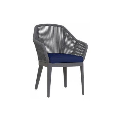 Zelie Patio Dining Armchair with Cushions -  Joss & Main, CAD0A3CEAAEA46BFB7694EDAB8A5A451