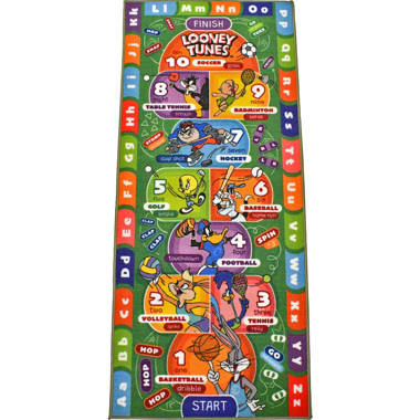 Game Rug Colorful Non-slip Gaming Rugs for Boys Bedroom Playroom