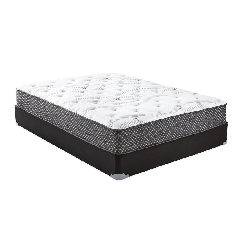 Très grand matelas ferme de taille moyenne de 10 po - avec housse pour matelas, mousse viscoélastique imprégnée de gel pour le soutien des épaules et des hanches, matelas enveloppant les bords pour une bonne nuit de sommeil, tissu relaxant et confortable