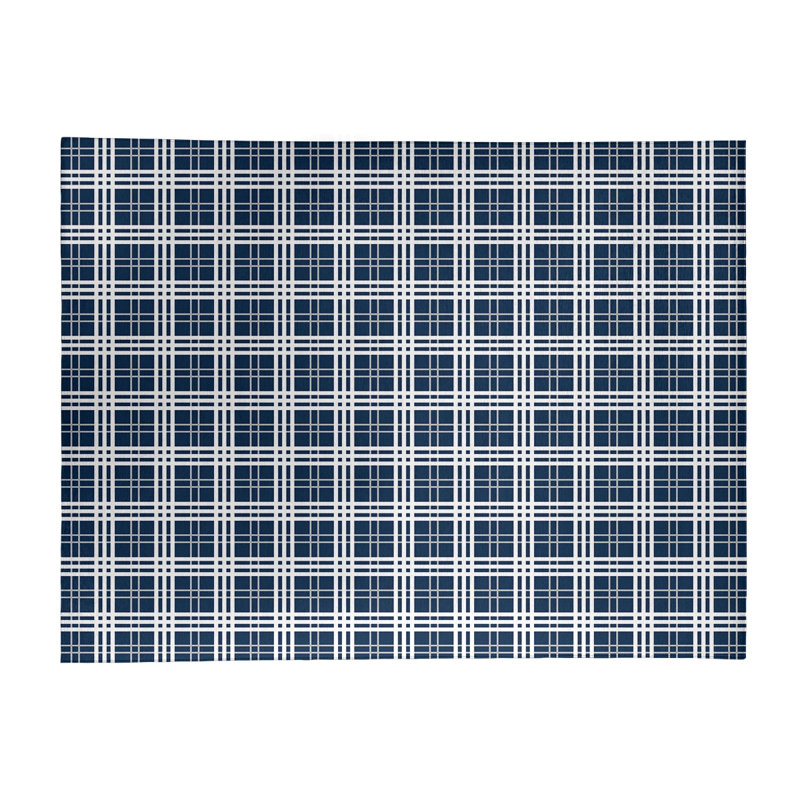 Plaid Indoor Rug, Rectangle 9' x 12'