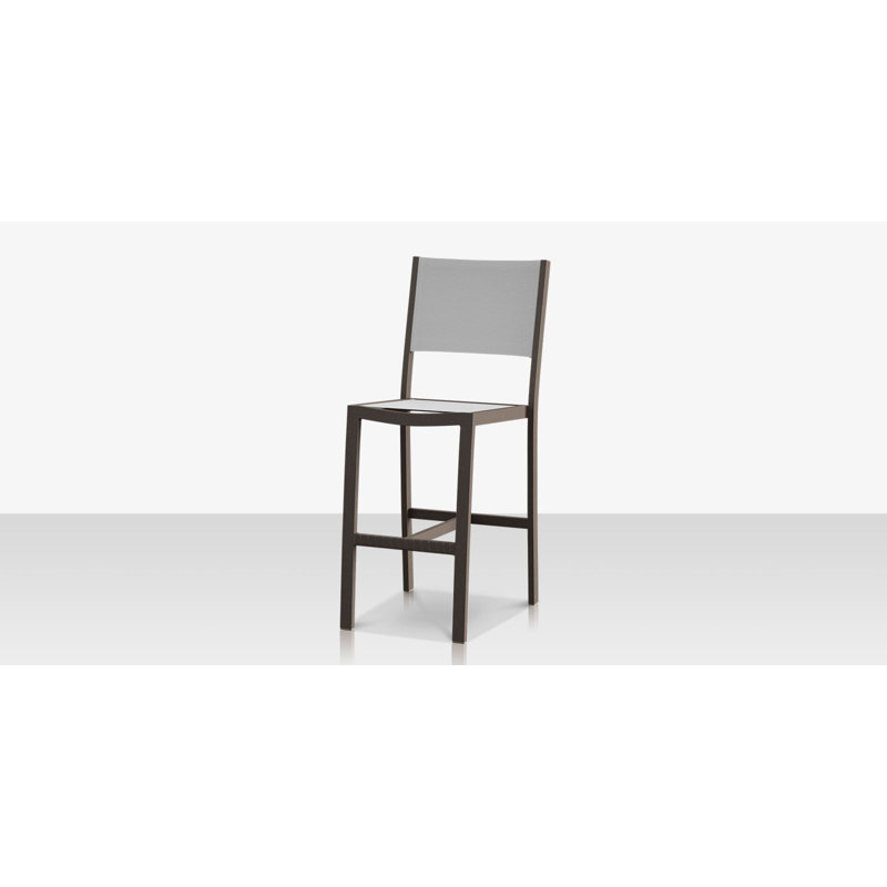 Chaise sans accoudoirs Fusion Bar, Gris, Gris nuageux