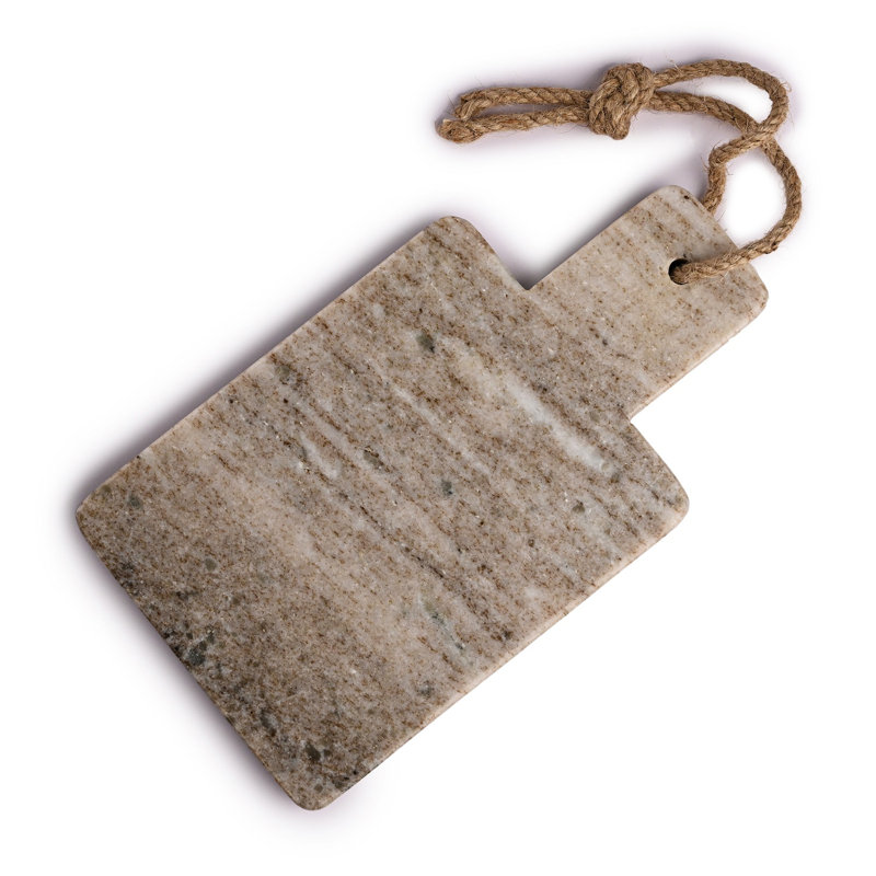 Marble Cheese Board with Jute Handle
