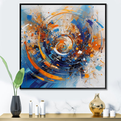 " Blue And Orange Space "