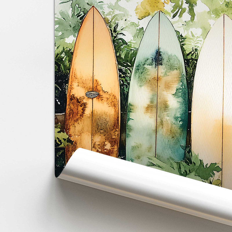 Surfer’s Garden, H 11 po x l 14 po