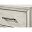 Armoire de chambre à coucher moderne en bois massif - table de chevet 2 tiroirs avec 2 tiroirs