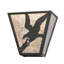 2 - Light Flush Mounted Sconce