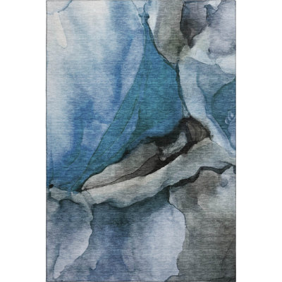 Premium Machine Washable Lonon AMF1937 Abstract Rug