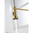 Pull Down Spring Loaded Kitchen Faucet In Brushed Gold, Stainless Steel, 360 Rotating Nozzle, Dual Water Output Settings For Various Purposes Gold Pull-Down Faucet, Stream And Spray Options, Easy-140156998