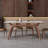 Modern Rectangular Rock Slab Dining Table Sets-107557756