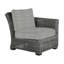 Rustic Patio Lounge Chair with Cushions-1110726972-1110718212-1110718211