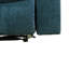 Double fauteuil inclinable intelligent bleu clair, imperméable et résistant aux égratignures, peut s'incliner à 110-115 °