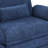 Upholstered Extra Wide Accent Chair With  Rectangle Ottoman-2104095708