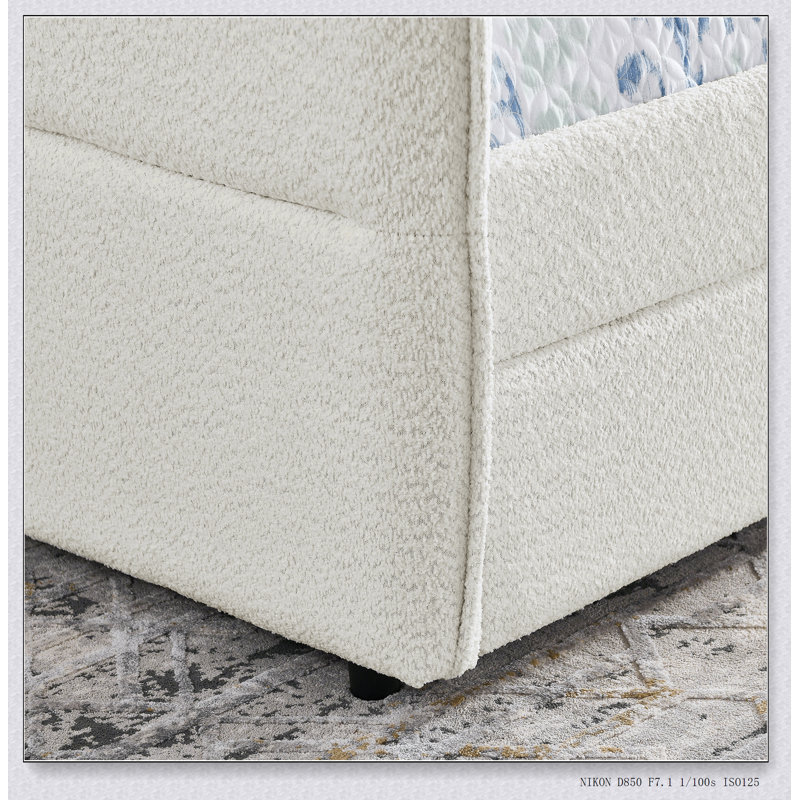 Beige Queen Bed