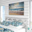 Ensemble de housse de couette Coastal Tranquility Seaside Landscape - Coastal-285198662