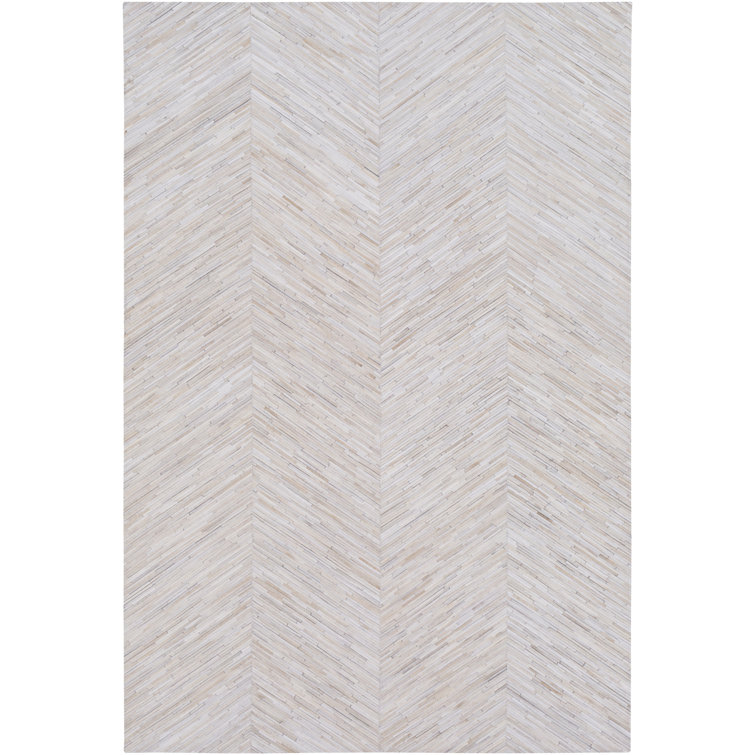 Tapis beige tissé à la main Lynmouth