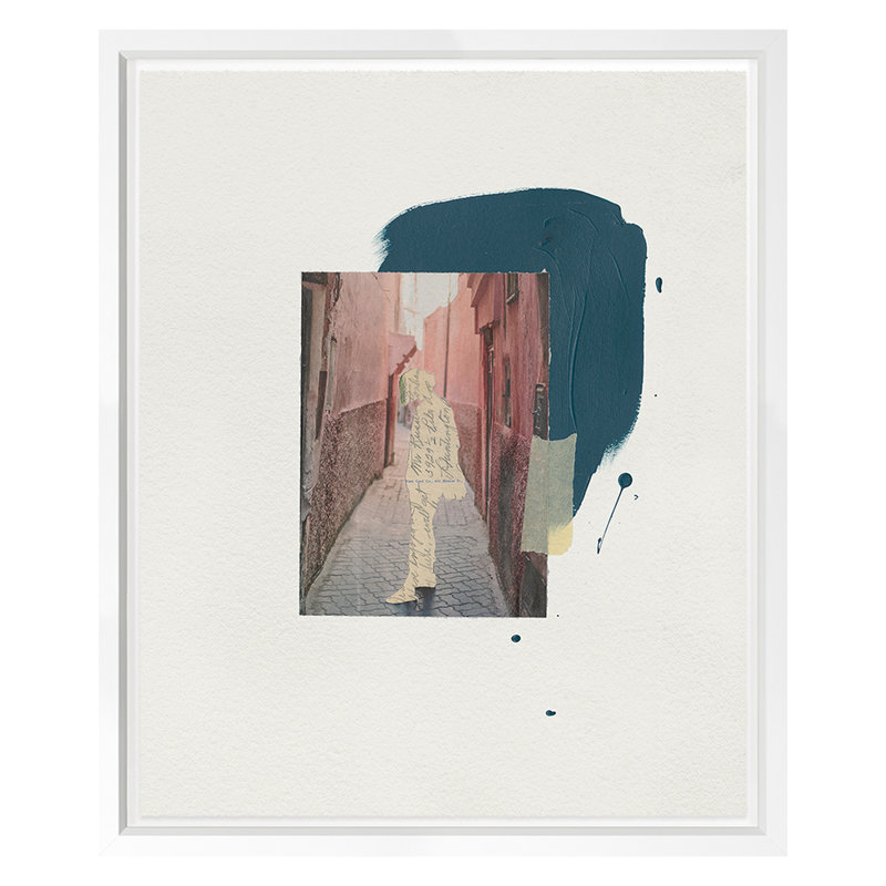 Style Sketch 2 Print by Jones, Emma, White Framed, 20" H x 16.5" W