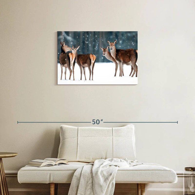 Cerf des neiges femme Brampt, H 20 po x l 30 po