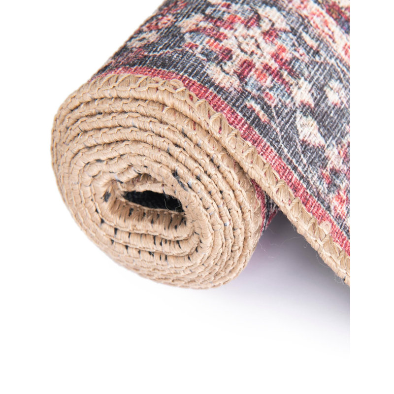 Madiah Performance Chenille Floral Indoor Rug, Runner 2' x 6'1"
