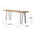 Taconic Solid Wood Bench