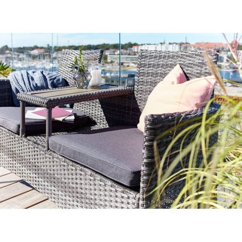 Pizarro Rattan Outdoor Bench