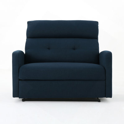 Reclining Loveseat, Leather Double Recliner Sofa, zero clearance recliner  Loveseat Recliner For Living Room, RV, Home