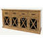 Buffet en bois de pin 4 tiroirs Honario-149427506