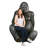 Jordon Gorilla Weather Resistant Plastic Garden Statue