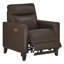 Fauteuil inclinable électrique 32,3 po avec dégagement au mur zéro, commande à une touche et pieds en bois massif-273427463