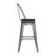 Britian All-Weather Commercial Counter Stool with Removable Back & Poly Resin Seat-14696910-14696901