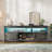 Twanna LED 65" Farm House TV Stand With Power Outlet Media Storage For Tvs Up To 75"-546621487