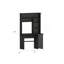 Deux bureaux d'écriture, huche, tiroir simple et armoire, six tablettes